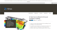Desktop Screenshot of i-simpa.ifsttar.fr